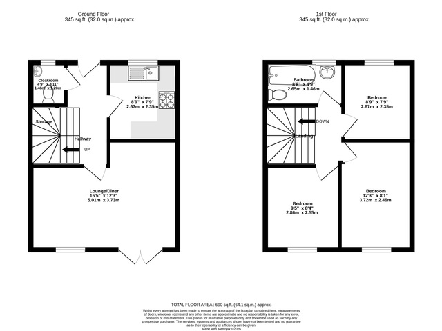 9 Everdon Close, Rugby-high