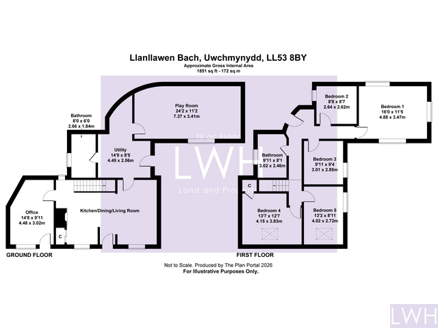Llanllawen Bach, Uwchmynydd, LL53 8BY