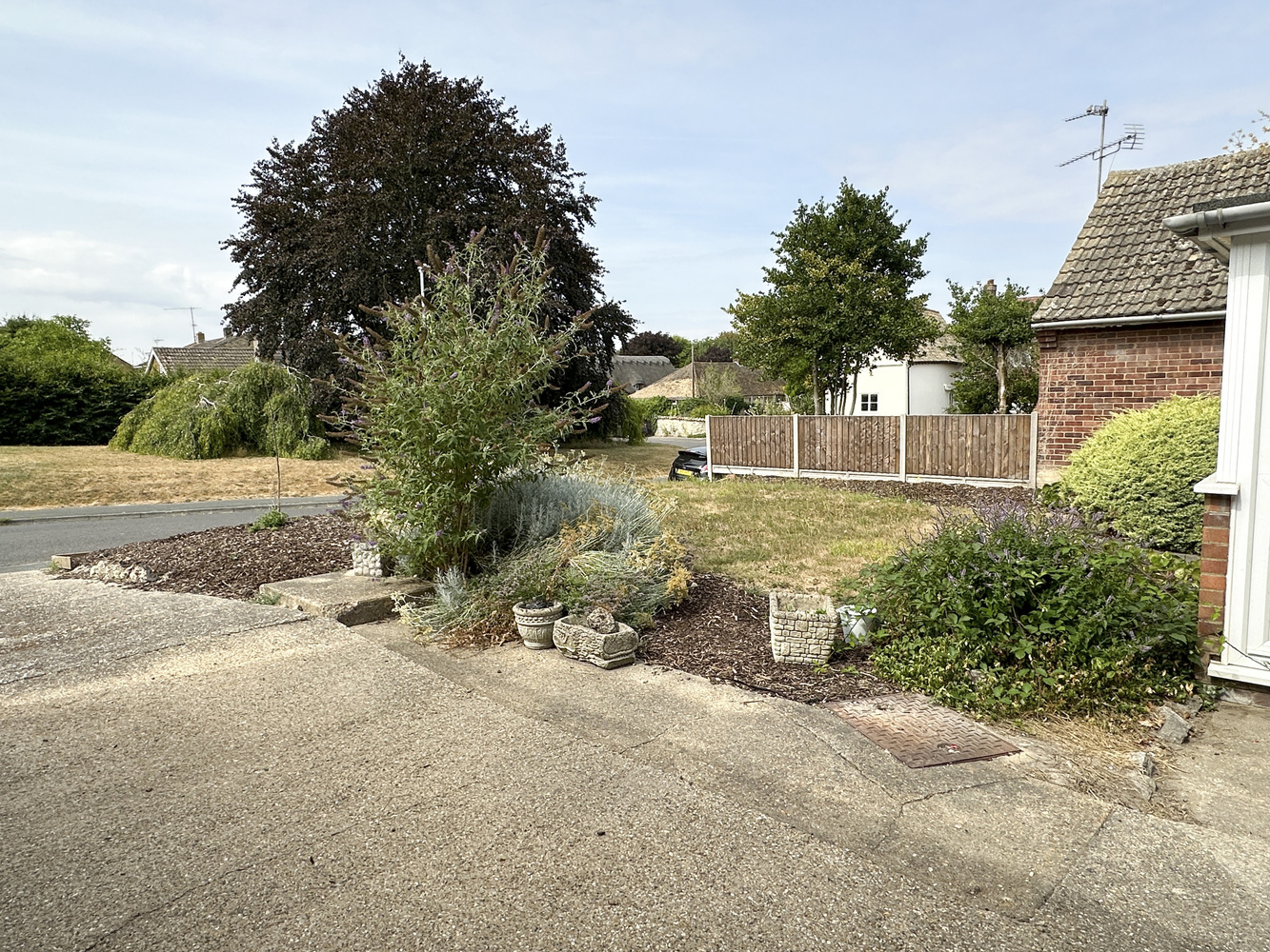 Rear garden