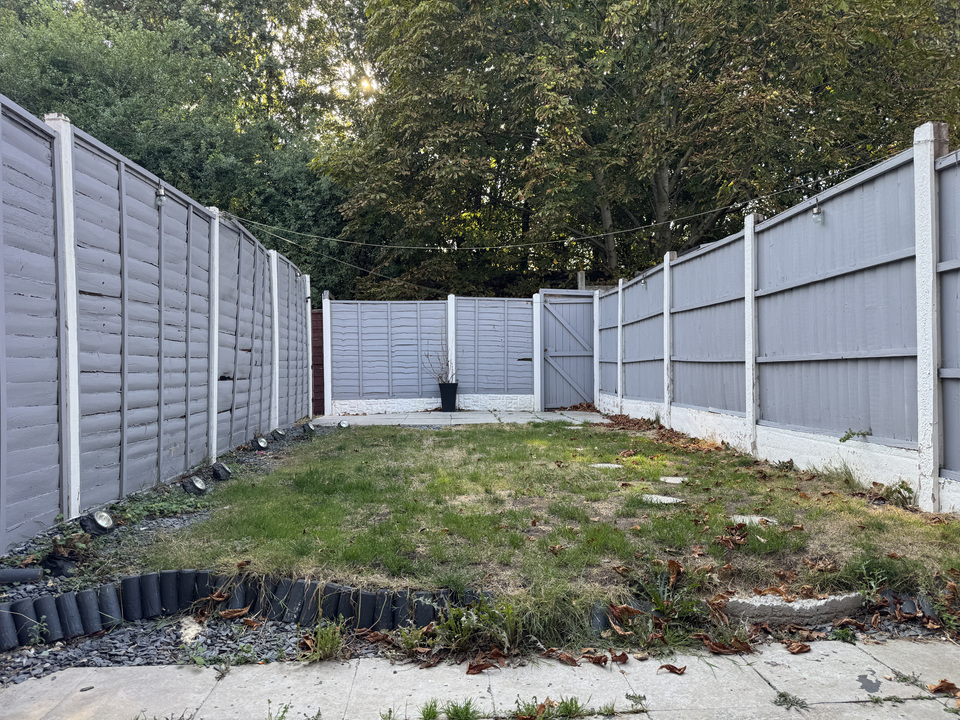 Rear garden