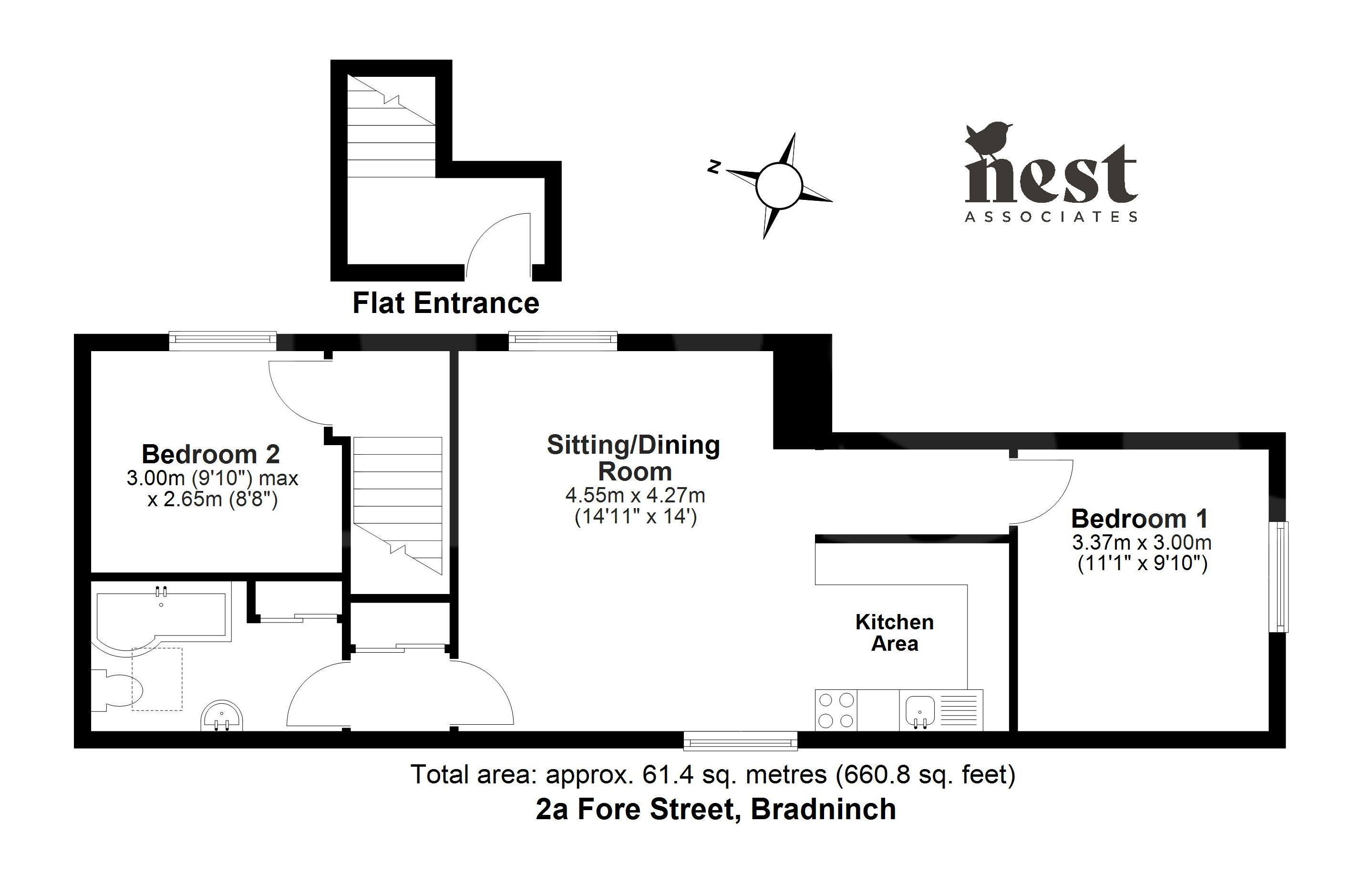 Fore Street, Bradninch, near Exeter, Devon, EX5 4NN floor plan