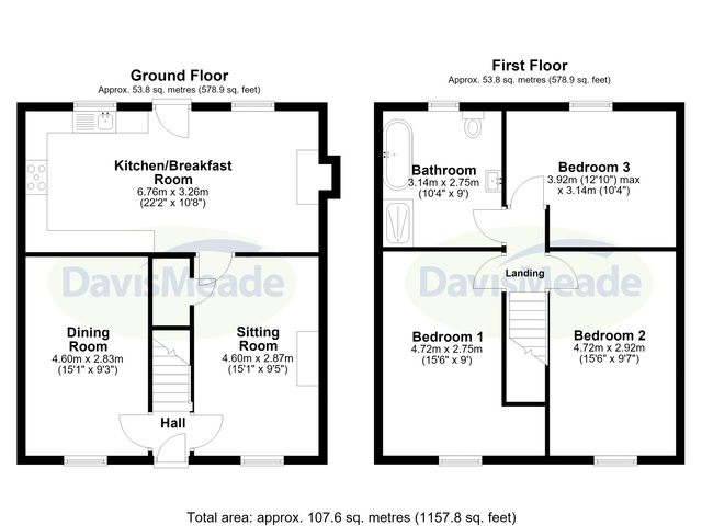 2 Fairview Cottage, Pennsylvania - all floors.JPG