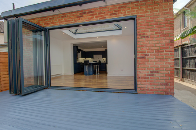 Decking and Extension Bi-folds