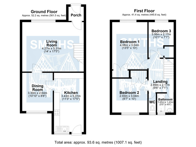 211 Foley Road, Newent - all floors.JPG