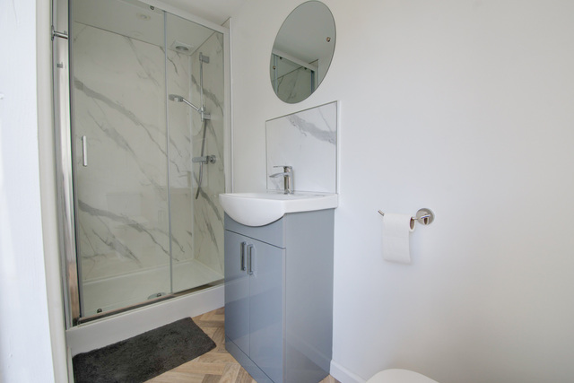 Shower Room in Garden Room