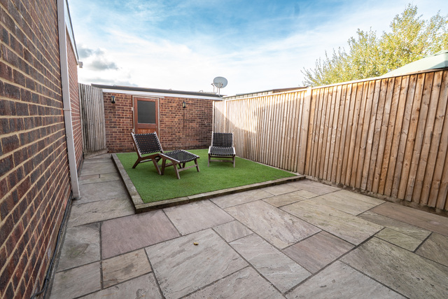 Rear Garden and Garage