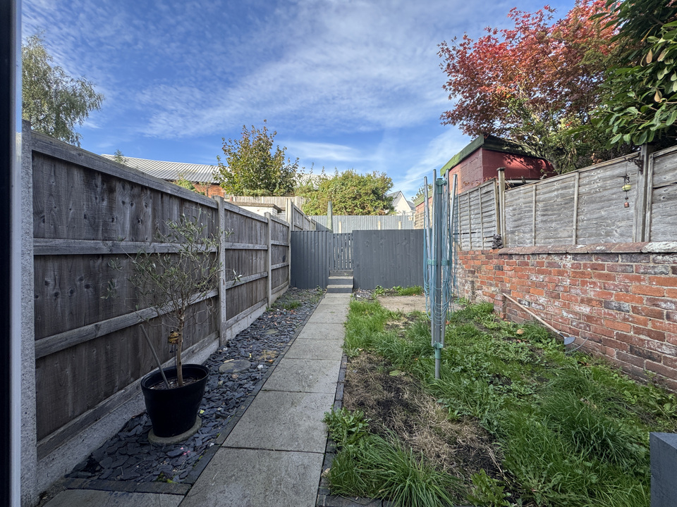 Rear garden