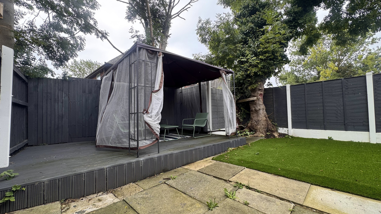 Rear garden