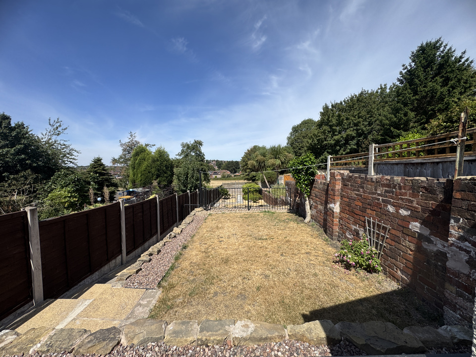 Rear garden